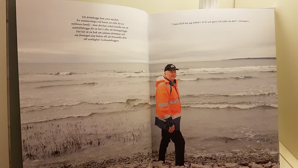 Nu har boken om Gotlandsbyggen kommit. I boken kan man läsa ända ifrån starte... 5