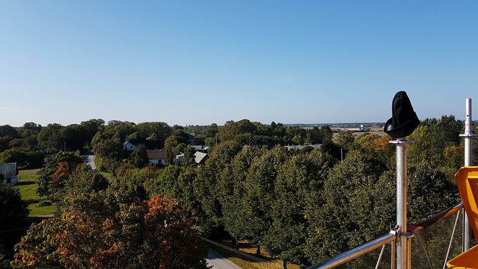 Idag har vi varit och besökt Alva kyrka. Restaureringen pågår för fullt. Vi är... 3