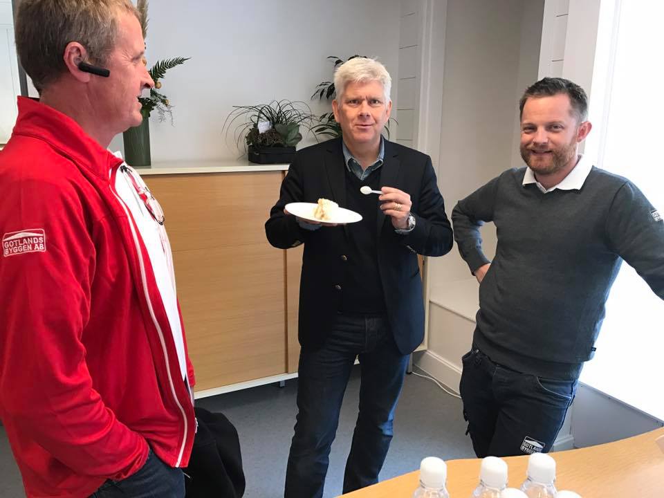 Många önskar oss lycka till när vi öppnar vårt kontor på Hemse. 1 Många önskar oss lycka till när vi öppnar vårt kontor på Hemse. 3